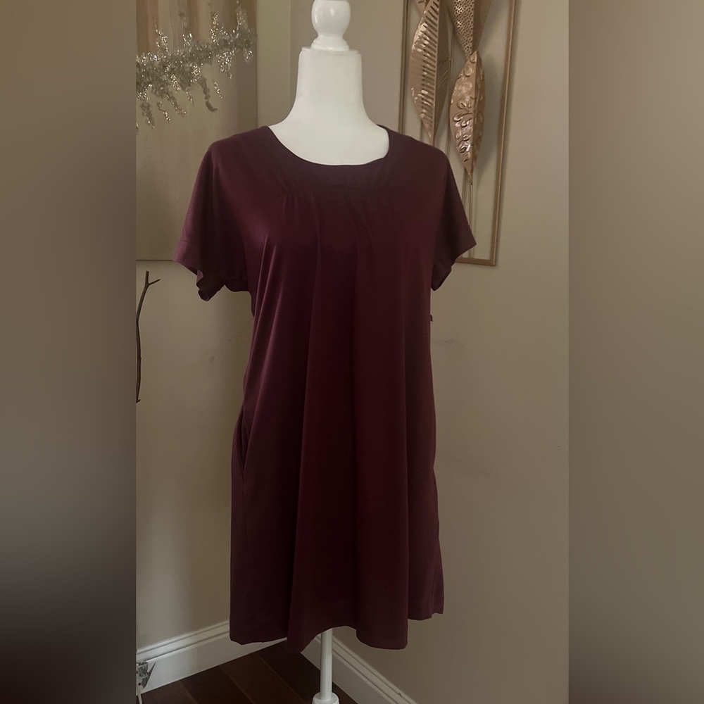 Purple Simply Vera Wand pocket dress size Small - Picture 2 of 10